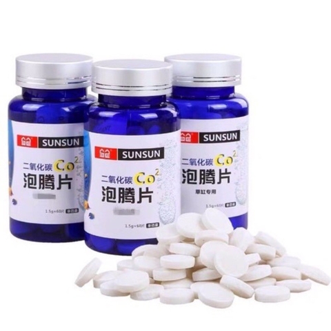 Viên Sủi CO2 Sunsun giúp cây quang hợp tốt