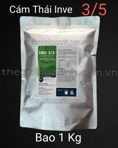 CÁM THÁI INVE 3/5, 5/8 BAO 500G 1KG 3KG - THỨC ĂN CÁ 7 MÀU, CÁ CẢNH, THỦY SINH