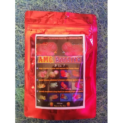 Thức Ăn Cho Cá La Hán AMG Tăng Châu Đầu Màu 100g
