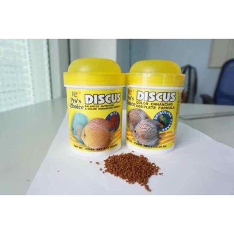 Cám Cá Dĩa - Thức Ăn Hạt Cho Cá Dĩa Pro's Choice Discus Bits 60g (Hàng Công Ty)