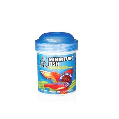 THỨC ĂN MINIATURE FISH PRO'S CHOICE 38G - THỨC ĂN CHO CÁ NHỎ (LS XANH DƯƠNG)