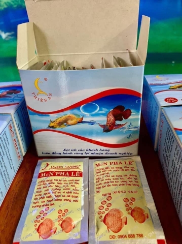 MEN PHA LÊ LONG GIANG LÀM TRONG NƯỚC HỒ CÁ, XỬ LÝ NƯỚC HỒ CÁ CẢNH