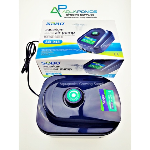 Máy bơm oxy hồ cá 4 vòi SOBO SB-948 (Hàng Công Ty)