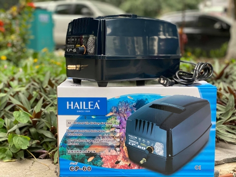 MÁY SỦI OXY TÍCH ĐIỆN HAILEA CP-60 CPA-120 DÙNG CHO HỒ CÁ KOI (Hàng Chính Hãng)