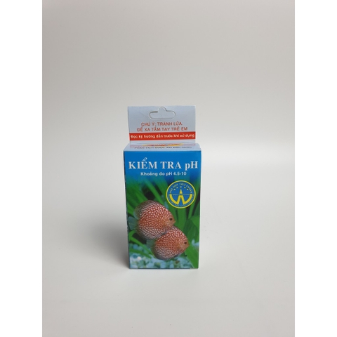Dung Dịch Kiểm Tra pH cho hồ cá (Hàng Công Ty)