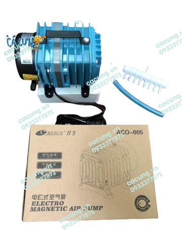Máy sục sủi thổi khí oxy hồ cá cảnh Resun ACO-005 - Máy Oxy Bể Cá 75W