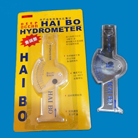 Thước đo độ mặn nước HAIBO H028 cho hồ cá cảnh (Hàng Chính Hãng)
