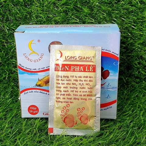 MEN PHA LÊ LONG GIANG LÀM TRONG NƯỚC HỒ CÁ, XỬ LÝ NƯỚC HỒ CÁ CẢNH