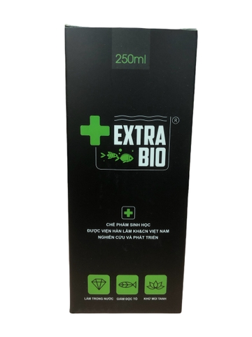 MEN VI SINH EXTRA BIO CAO CẤP CHO CÁ CẢNH - EXTRABIO LÀM TRONG NƯỚC
