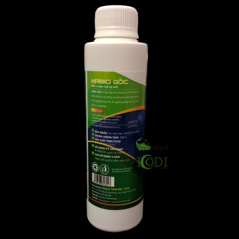Men Vi Sinh Gốc Mr Bio Fish Xử Lý Nước Cho Bể Cá, Dạng Nước (Hàng Công Ty)