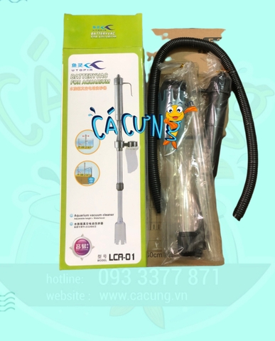 Máy Hut Phân Hồ Cá Bằng Pin UTOPIA LCA-01