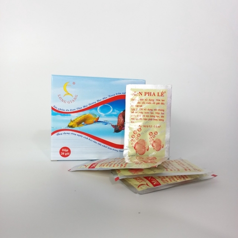 MEN PHA LÊ LONG GIANG LÀM TRONG NƯỚC HỒ CÁ, XỬ LÝ NƯỚC HỒ CÁ CẢNH