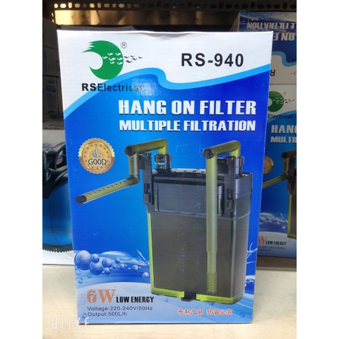 LỌC THÙNG TREO BỂ CÁ RS 920-930-940