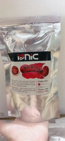 Thức ăn Inic cho cá la hán (Hàng Công Ty)