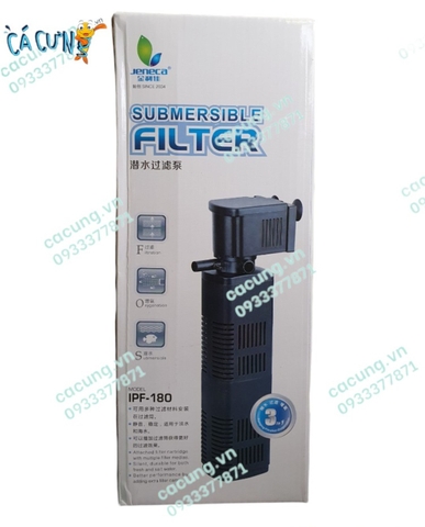 Máy Lọc Nước Hồ Cá 3 Trong 1 JENECA FILTER -IPF-180