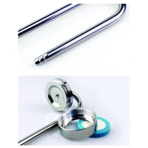 Cốc sủi Co2 Inox Mufan cao cấp cho hồ thủy sinh