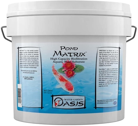 SEACHEM MATRIX- MATRIX POND - VẬT LIỆU LỌC NƯỚC HỒ CÁ TỐT NHẤT CỦA MỸ - THÙNG 4 LÍT