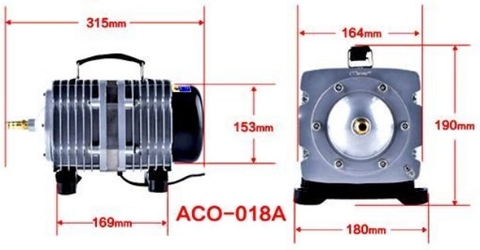 Máy Bơm Oxy Resun ACO-018A (520w)