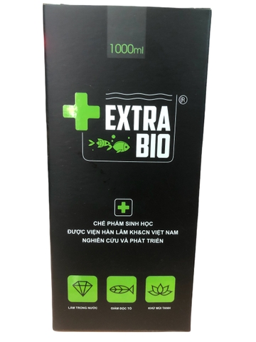 MEN VI SINH EXTRA BIO CAO CẤP CHO CÁ CẢNH - EXTRABIO LÀM TRONG NƯỚC
