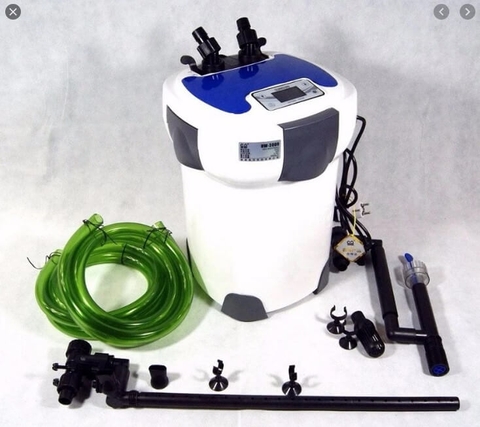 LỌC NGOÀI SUNSUN HW-3000 CHO HỒ CÁ