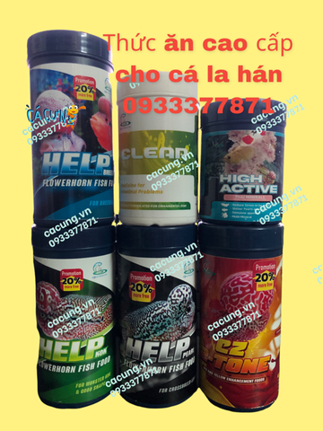Thức ăn cao cấp cho cá la hán - Cz1 Cz2 Cz19 Clear High Active (Hàng Công Ty)