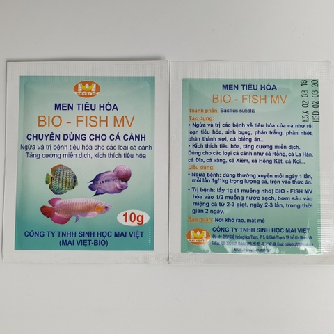 MEN TIÊU HÓA MAI VIỆT 10g (Hàng Công Ty)