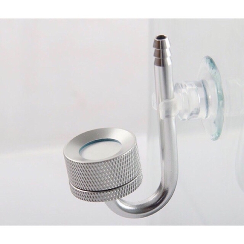 Cốc sủi Co2 Inox Mufan cao cấp cho hồ thủy sinh