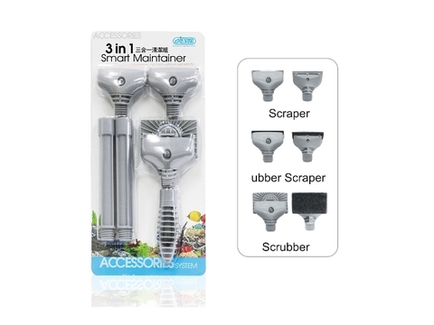 Dụng cụ vệ sinh hồ cá thủy sinh 3in1 ISTA - Smart Maintainer