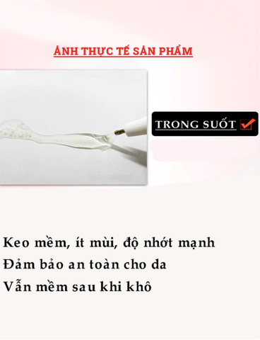 Keo Dán B7000 15ml - Keo Đa Năng Dán Nhựa, Kim Loại, Da, Đá, Giấy, Gỗ, Charm Trang Trí (Hàng CTY)