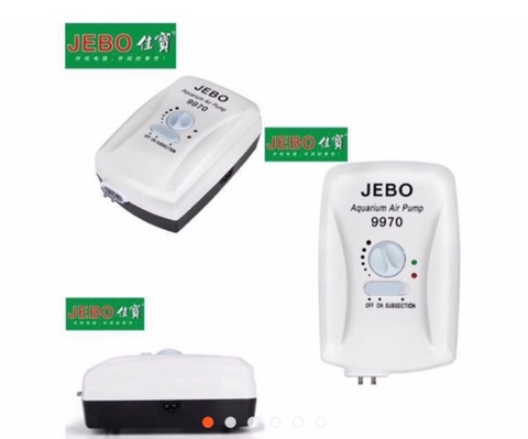 Máy Sủi Oxy Bình Tích Điện JEBO 9970 CAO CẤP - Dùng Đc Khi Cúp Điện (Hàng Công Ty)