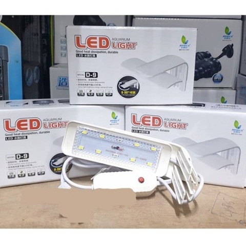 Đèn led bể cá, đèn led thủy sinh bể cá Jeneca D-9, D11, D-13 thiết kế xoay 90 độ độc đáo (cao cấp)