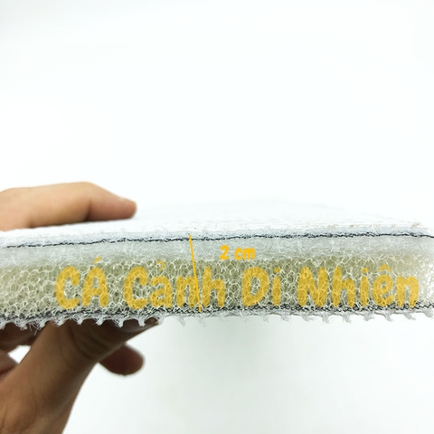 Bông gòn lọc 6D cho hồ bể cá cảnh size 50x11x2 cm