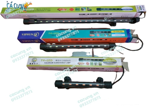 Đèn Led Hồ Cá 3 Màu/ Xanh/Hồng T4-600Led (53cm)