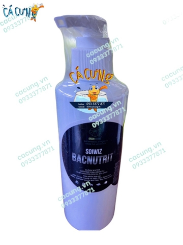 Vi Sinh Xử Lý Nước Nuôi Thủy Mộc Soiwiz Bacnutrit