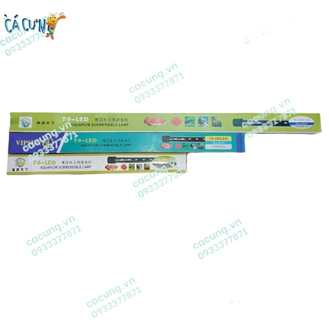Đèn Led Hồ Cá 3 Màu/ Xanh/Trắng/Vàng T4-300Led (26cm)