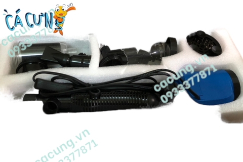 Máy Hút Vệ Sinh Hồ Cá Điện Tích Hợp Đầu Bơm Sobo BO-058 - Hàng Công Ty