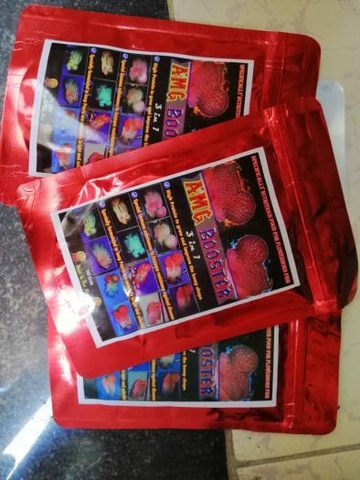 Thức Ăn Cho Cá La Hán AMG Tăng Châu Đầu Màu 100g