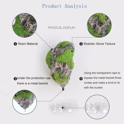 Đá Bay Avatar Trang Trí Hồ Cá Thuỷ Sinh - Đá Nổi Làm Tiểu Cảnh Bể Cá Cảnh (Hàng Loại 1)