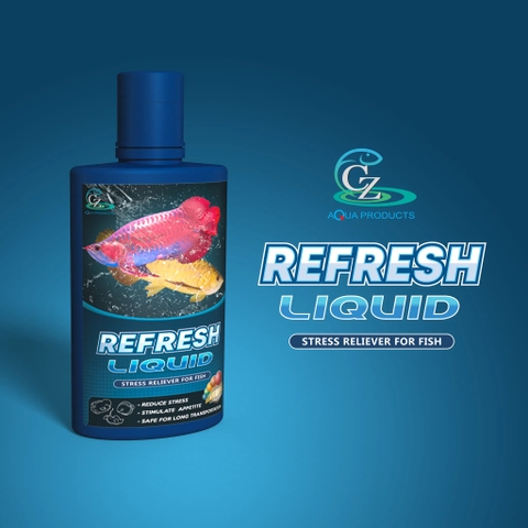 DUNG DỊCH VITAMIN REFRESH 100ml cho cá cảnh chống stress (Hàng Công Ty - Cá Cưng)