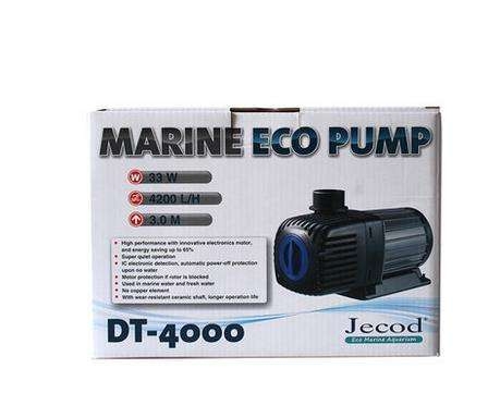 Máy bơm đẩy tiết kiệm điện, Máy bơm chìm hồ cá JECOD DT 4000