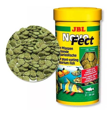 Thức ăn viên dán chứa Tảo cho cá cảnh JBL Novo Fect 100ml (58g) của Đức