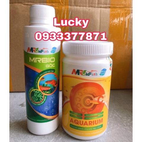 Combo Men Vi Sinh và Vitamin C của Mr Bio Fish (Hàng Công Ty)