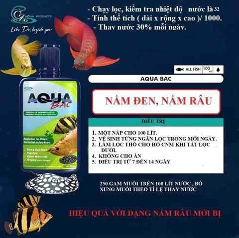 Chai Aqua Bạc Cz12 - Aqua Bac Cho Cá Rồng Hổ Sam & Các Loại Cá Khác (Hàng Cty)
