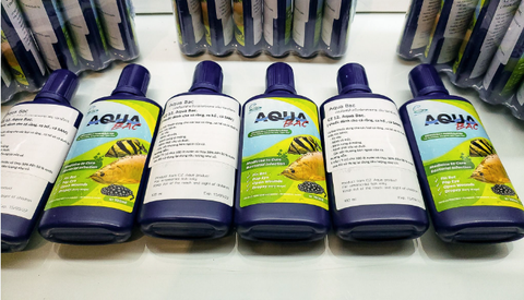 Chai Aqua Bạc Cz12 - Aqua Bac Cho Cá Rồng Hổ Sam & Các Loại Cá Khác (Hàng Cty)