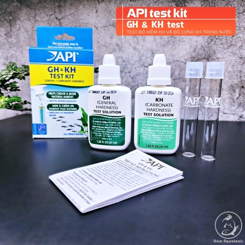API Test Kit - Test NO2 / NO3 / NH3/NH4 / Test pH / Canxi | BỘ KIỂM TRA NƯỚC HỒ CÁ API (HÀNG CTY)