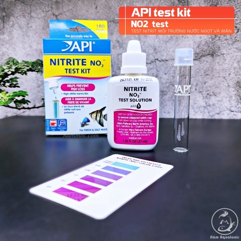 API Test Kit - Test NO2 / NO3 / NH3/NH4 / Test pH / Canxi | BỘ KIỂM TRA NƯỚC HỒ CÁ API (HÀNG CTY)