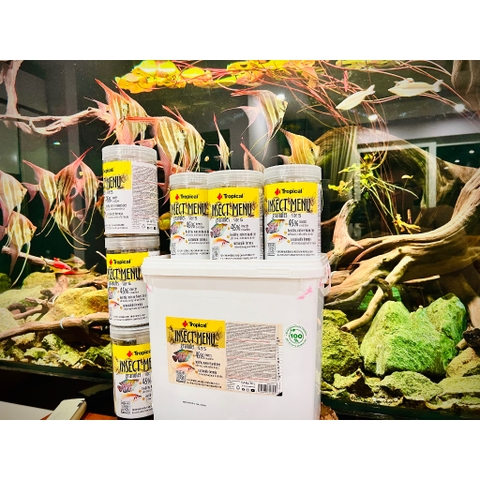 Thức Ăn TROPICAL cao cấp cho cá cảnh | Cám Tăng Màu Tăng Đề Kháng, Lợi Khuẩn cho cá (Hàng Cty)