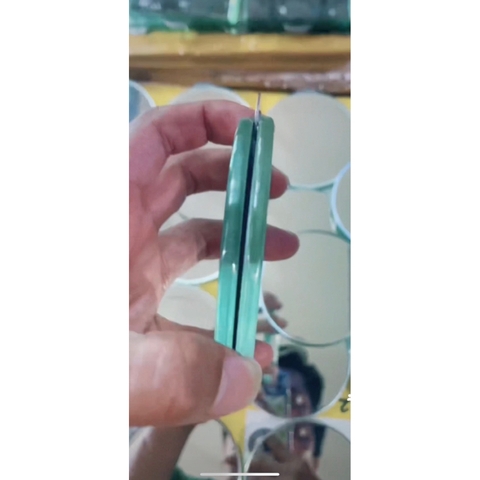 Kính Kè Cá La Hán - Kính Kè Tròn Circle (9cm) giúp cá bung sung khỏe (Hàng Công Ty)