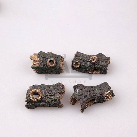 Khúc Gỗ Mục 5x3x2 Trang Trí Hồ Cá, Bể Cá, Chậu Cây, Tiểu Cảnh Terrarium [GỖ MỤC] - Hàng Loại 1