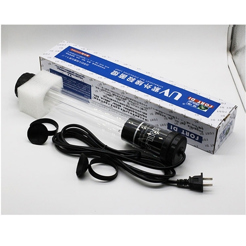Đèn UV Fort Di Diệt Rêu Tảo Diệt Khuẩn Cho Hồ Cá - Đèn UV Cao Cấp Fortdi Cho Bể Koi (Hàng Cty)